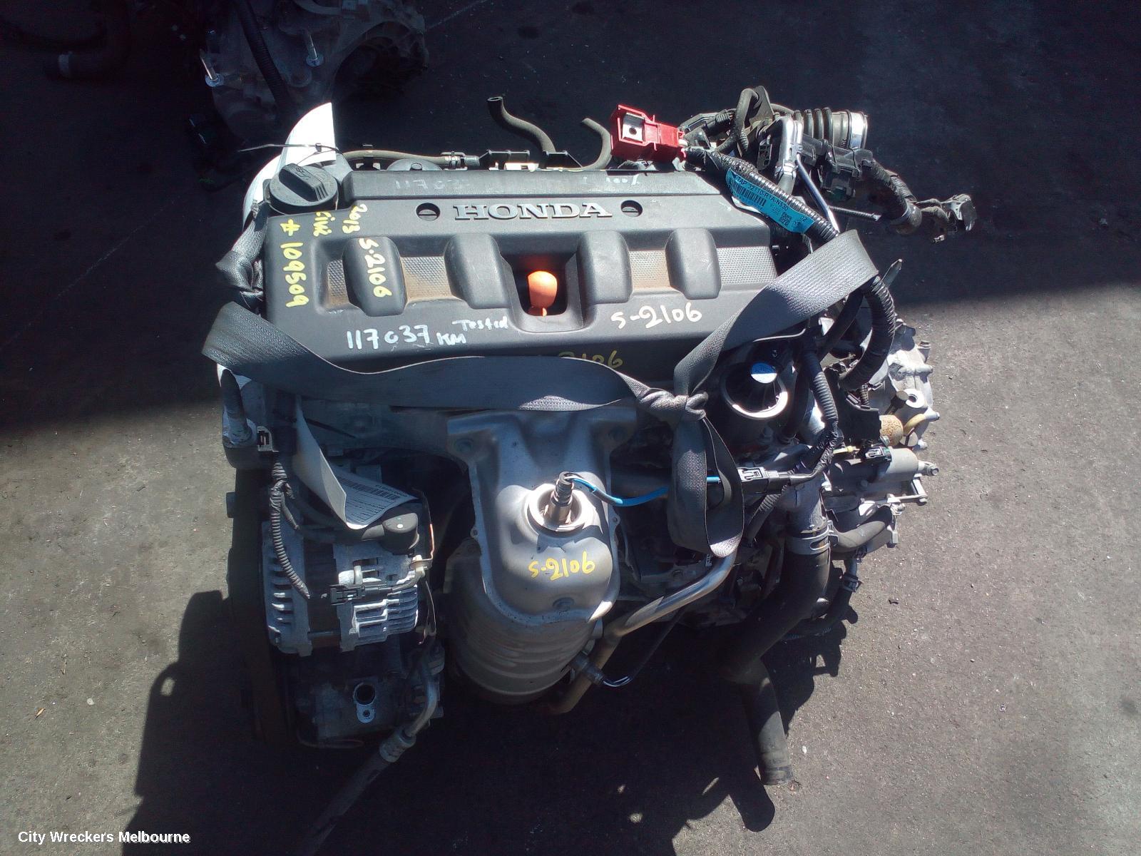 HONDA CIVIC ENGINE, PETROL, 1.8, 9TH GEN, SEDAN, 02/2012 - 04/2016 - Image 1