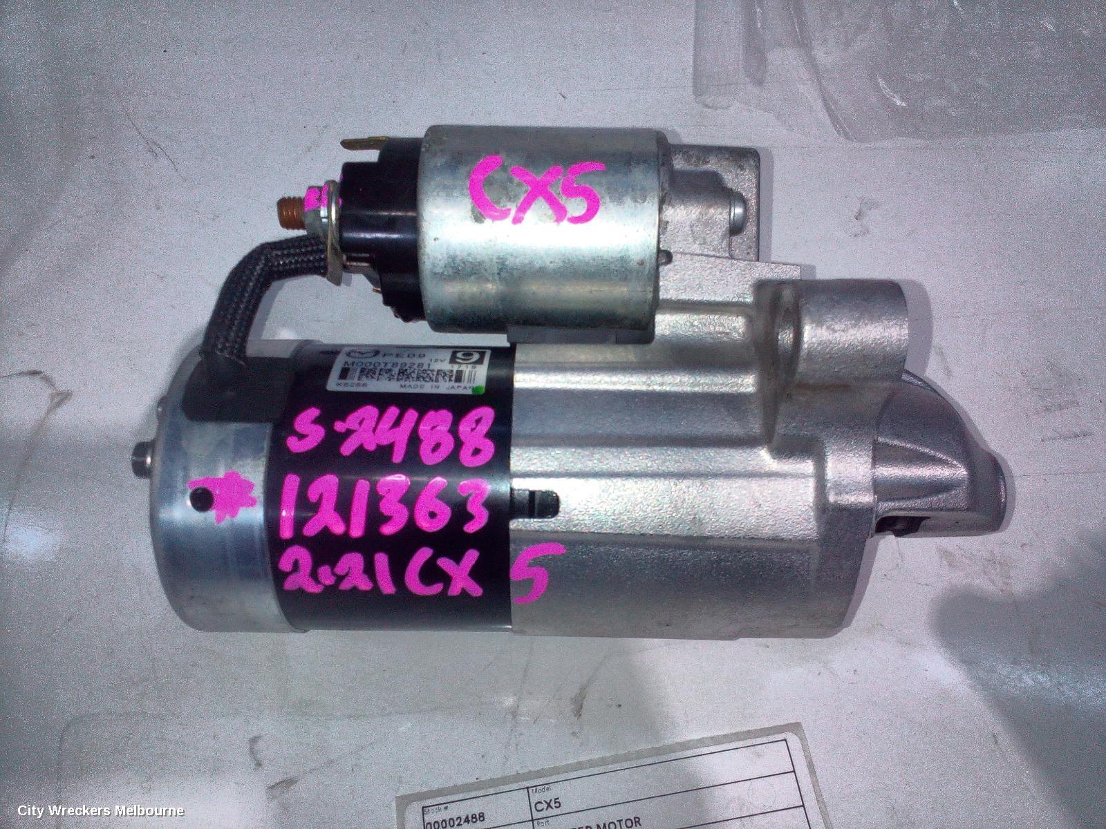 MAZDA CX5 STARTER, PETROL, 2.5, PY-VPTR CODE, TURBO, KF, 05/2018 ONWARDS - Image 3