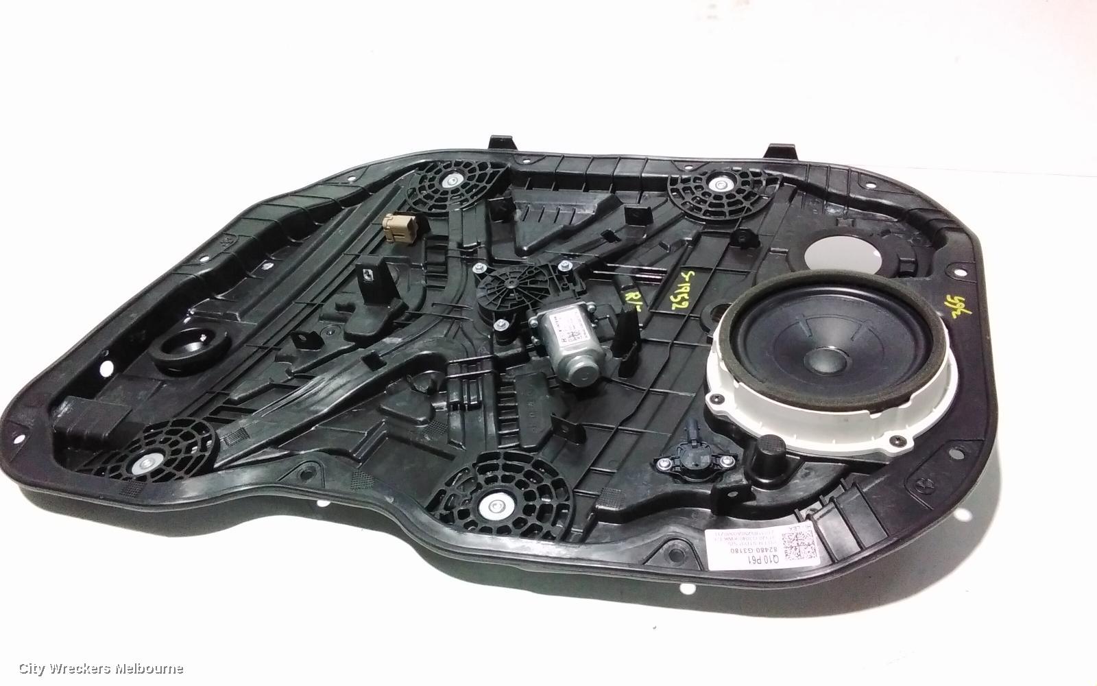 HYUNDAI I30 RIGHT FRONT WINDOW REG/MOTOR, PD, HATCH, DOOR REG ASSY (REG AND MOTOR), 03/2017 ONWARDS - Image 2