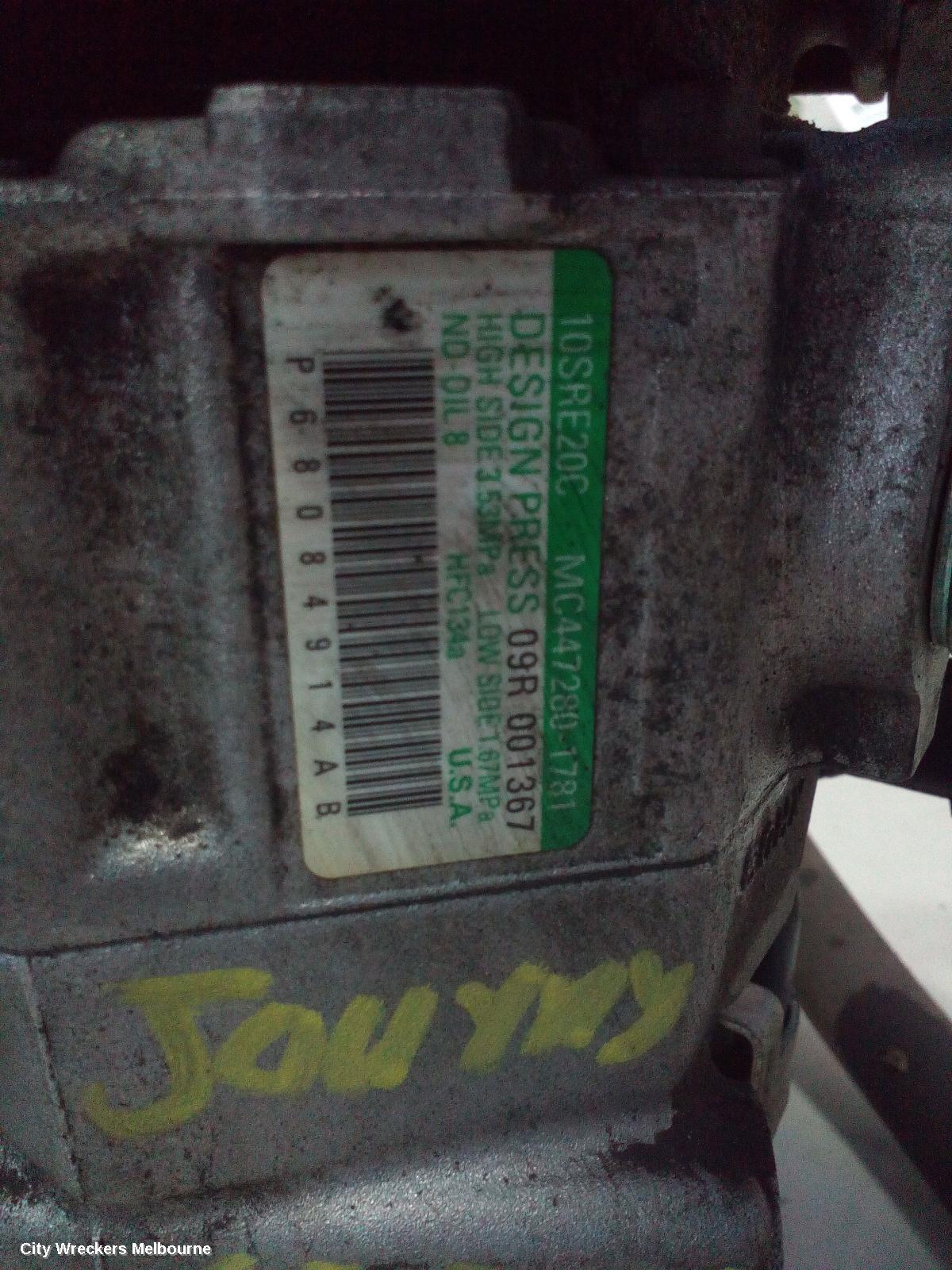 DODGE JOURNEY A/C COMPRESSOR, JC, 3.6, PETROL, 07/2011 - 12/2016 - Image 1
