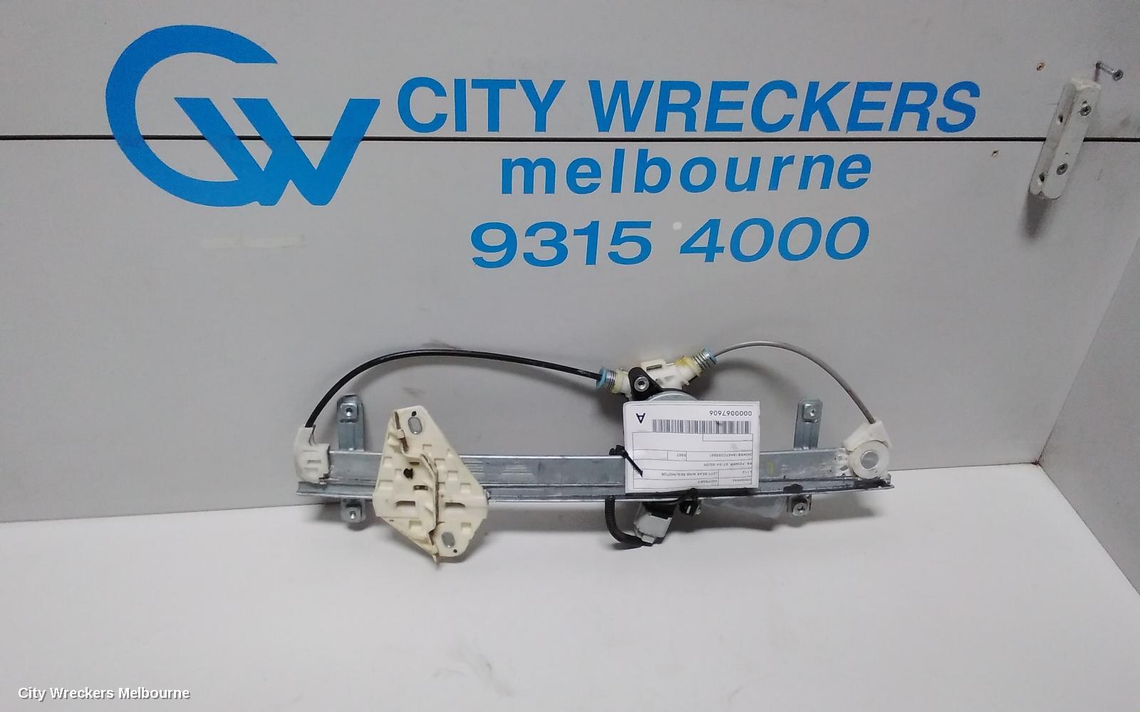 HONDA ODYSSEY LEFT REAR WND REG/MOTOR, RB, POWER, 07/2004 - 03/2009 - Image 3