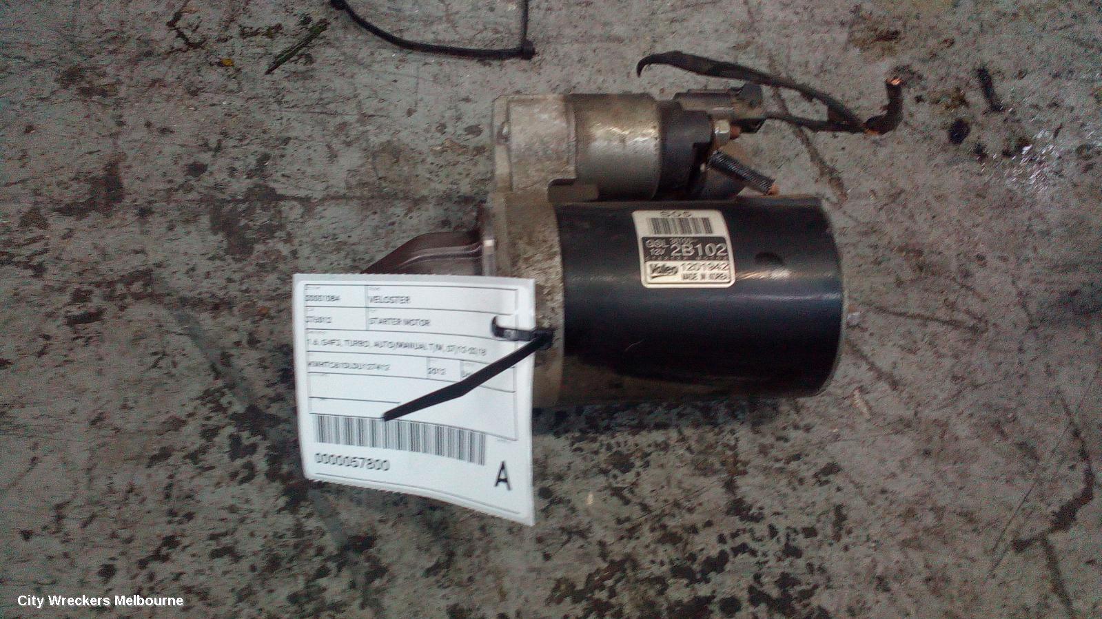 HYUNDAI VELOSTER STARTER, 1.6, G4FJ, TURBO, AUTO/MANUAL T/M, 07/2012 - 02/2018 - Image 3