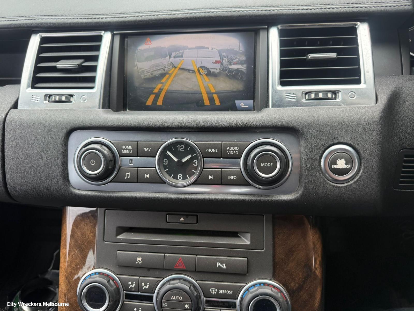 LAND ROVER RANGEROVER SPORT RADIO/CD/DVD/SAT/TV, DISPLAY ONLY, TOUCHSCREEN, W/ SAT NAV TYPE (DASH MOUNTED), L320, 09/2009 - 05/2013 - Image 3