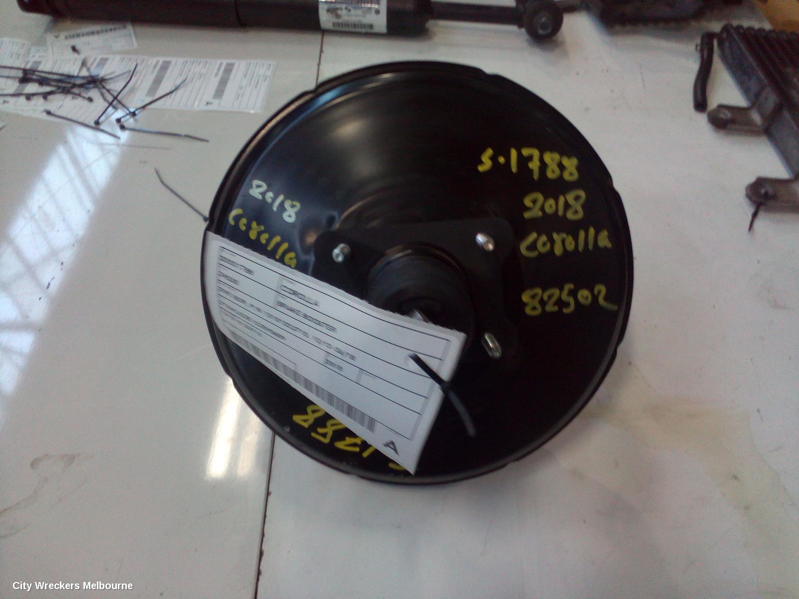 TOYOTA COROLLA BRAKE BOOSTER, ZRE182R, P/N 13101023710, 10/2012 - 06/2018 - Image 1