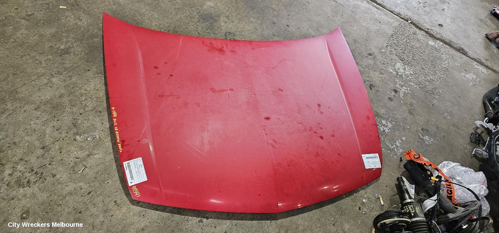 HONDA ACCORD BONNET, 8TH GEN, EURO (VIN JHMCU), 06/2008 - 12/2015 - Image 2