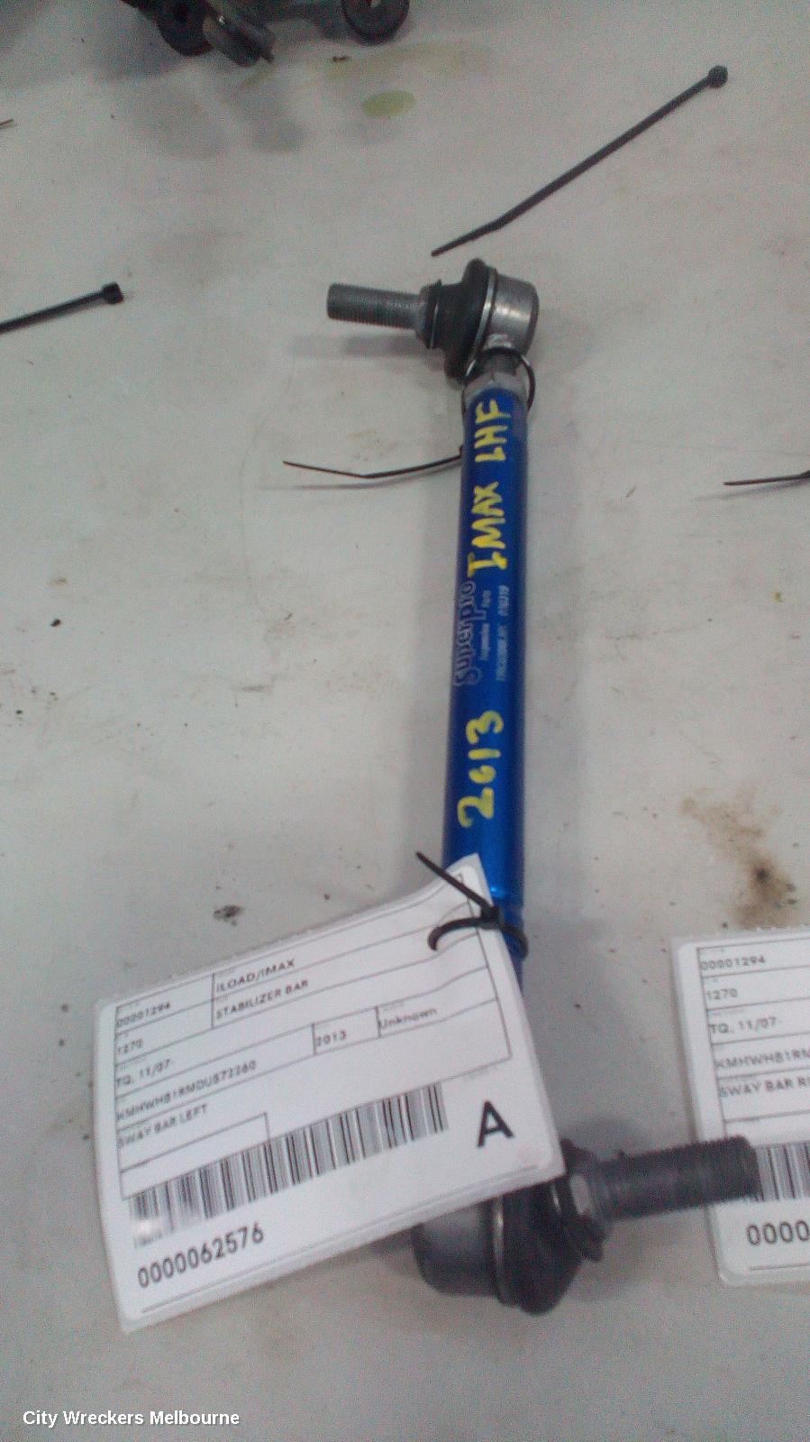 HYUNDAI ILOAD/IMAX STABILISER BAR, TQ, STABILIZER LINK (LH SIDE), 11/2007 - 03/2021 - Image 1