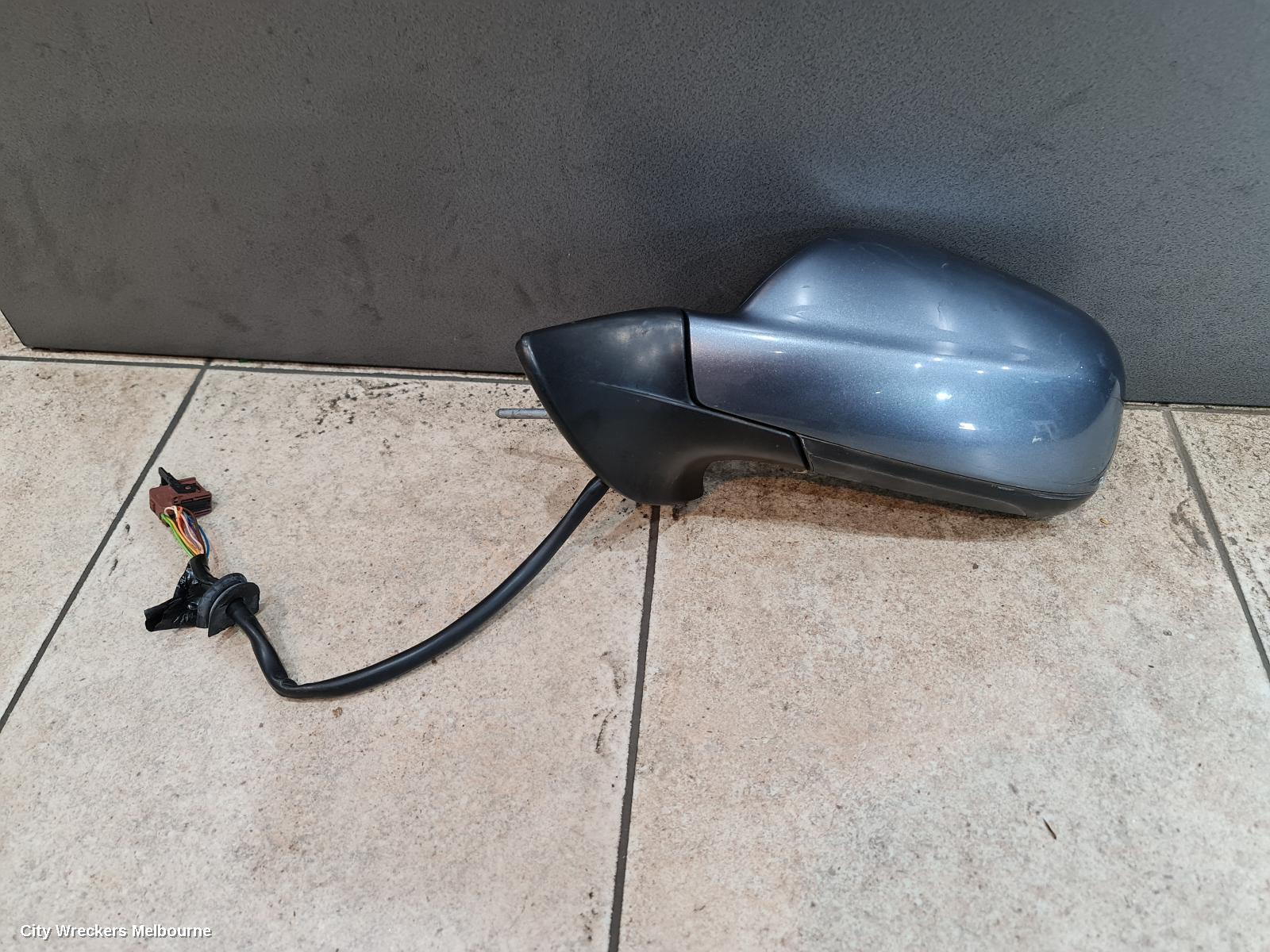 PEUGEOT 407 LEFT DOOR MIRROR, SEDAN/WAGON, 09/2004 - 12/2011 - Image 1