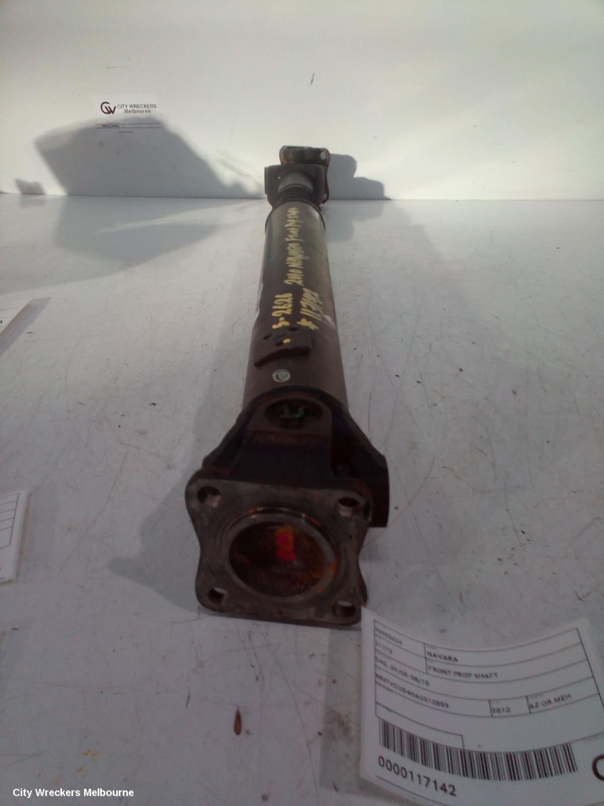 NISSAN NAVARA FRONT PROP SHAFT, D40, 09/2005 - 08/2015 - Image 2