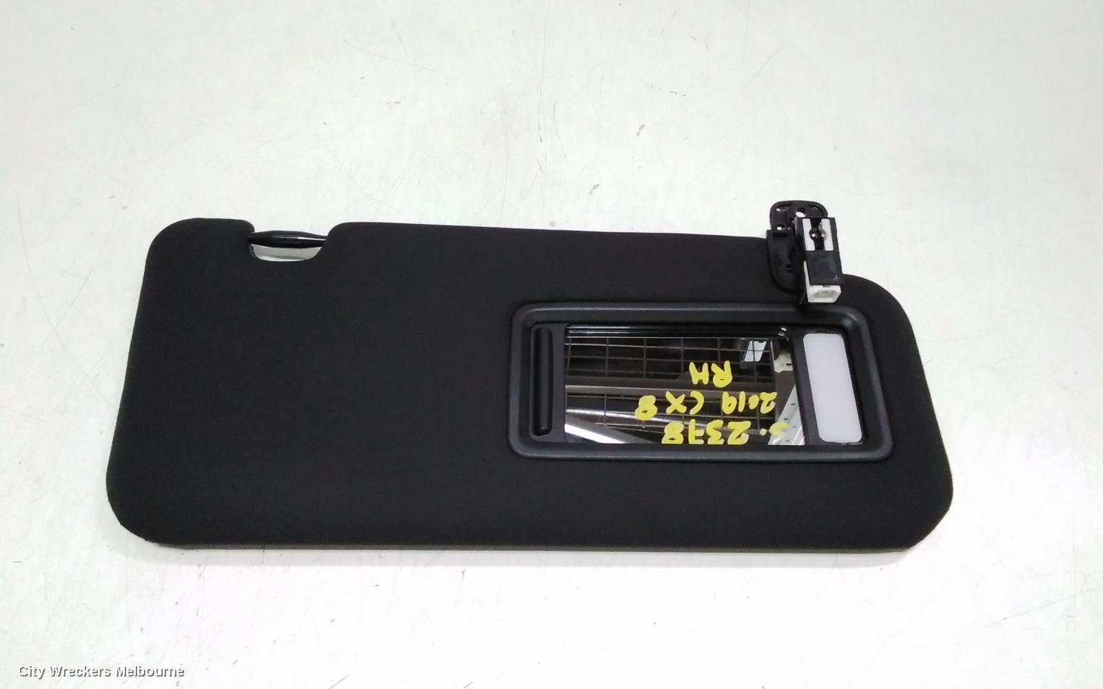 MAZDA CX8 SUNVISOR, KG, RH SIDE, 05/2018 ONWARDS - Image 3