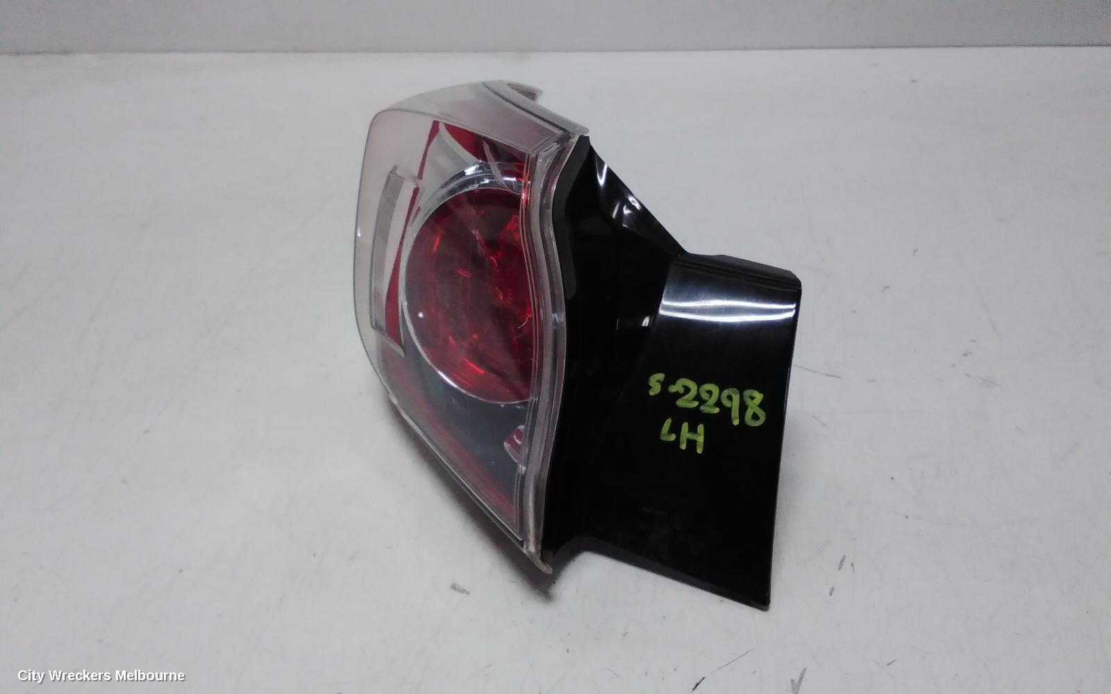 MAZDA 3 LEFT TAILLIGHT, BL, HATCH, STANDARD TYPE, 04/2009 - 10/2013 - Image 2