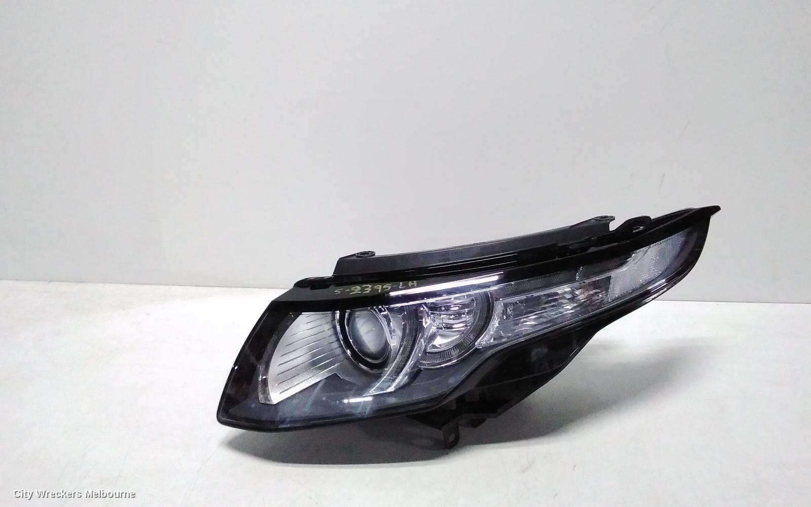 LAND ROVER RANGEROVER EVOQUE LEFT HEADLAMP, L538, XENON, W/ ADAPTIVE TYPE, 11/2011 - 06/2015 - Image 1