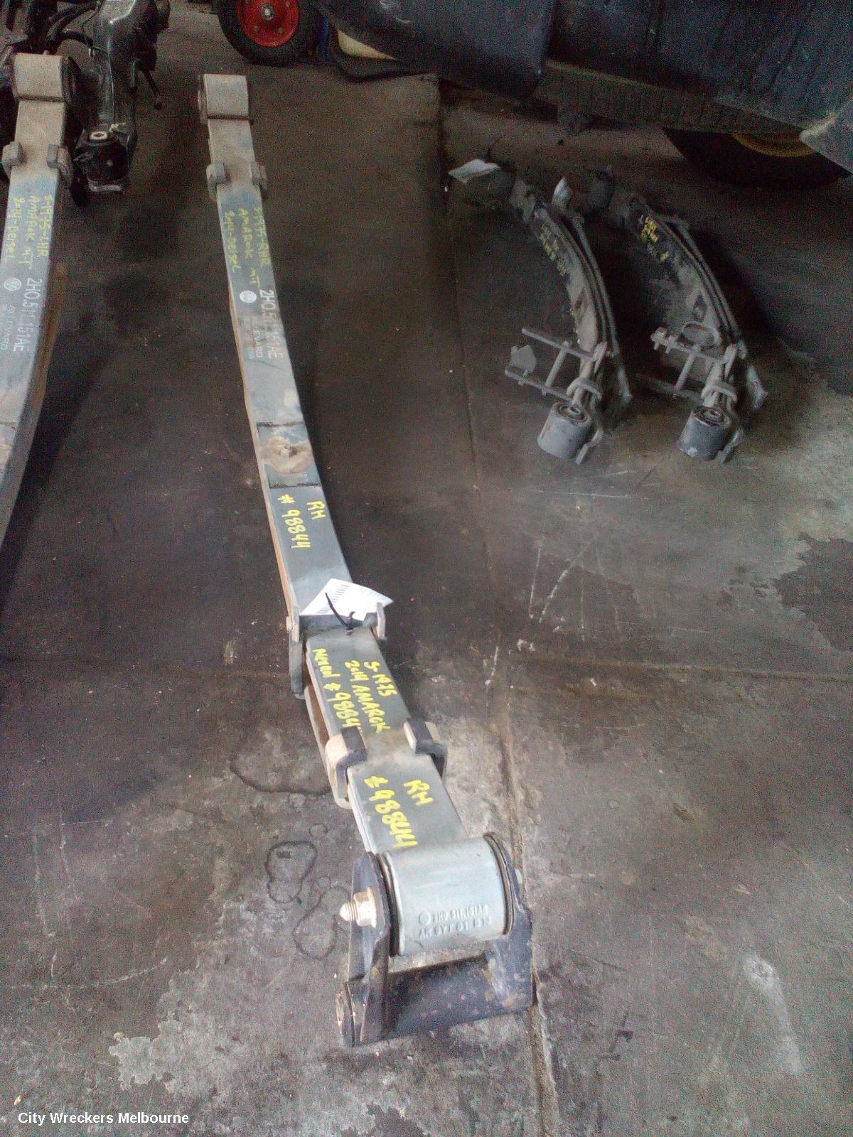 VOLKSWAGEN AMAROK REAR LEAF SPRING, 2H, RH SIDE, 12/2010 ONWARDS - Image 2