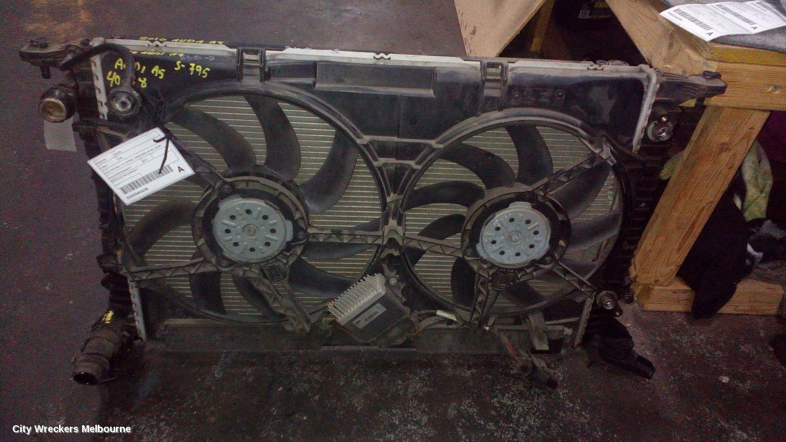 AUDI A5 FAN, DUAL FAN ASSY, 2.0, PETROL, 400W/200W, 8T/8F, 08/2009 - 11/2016 - Image 1