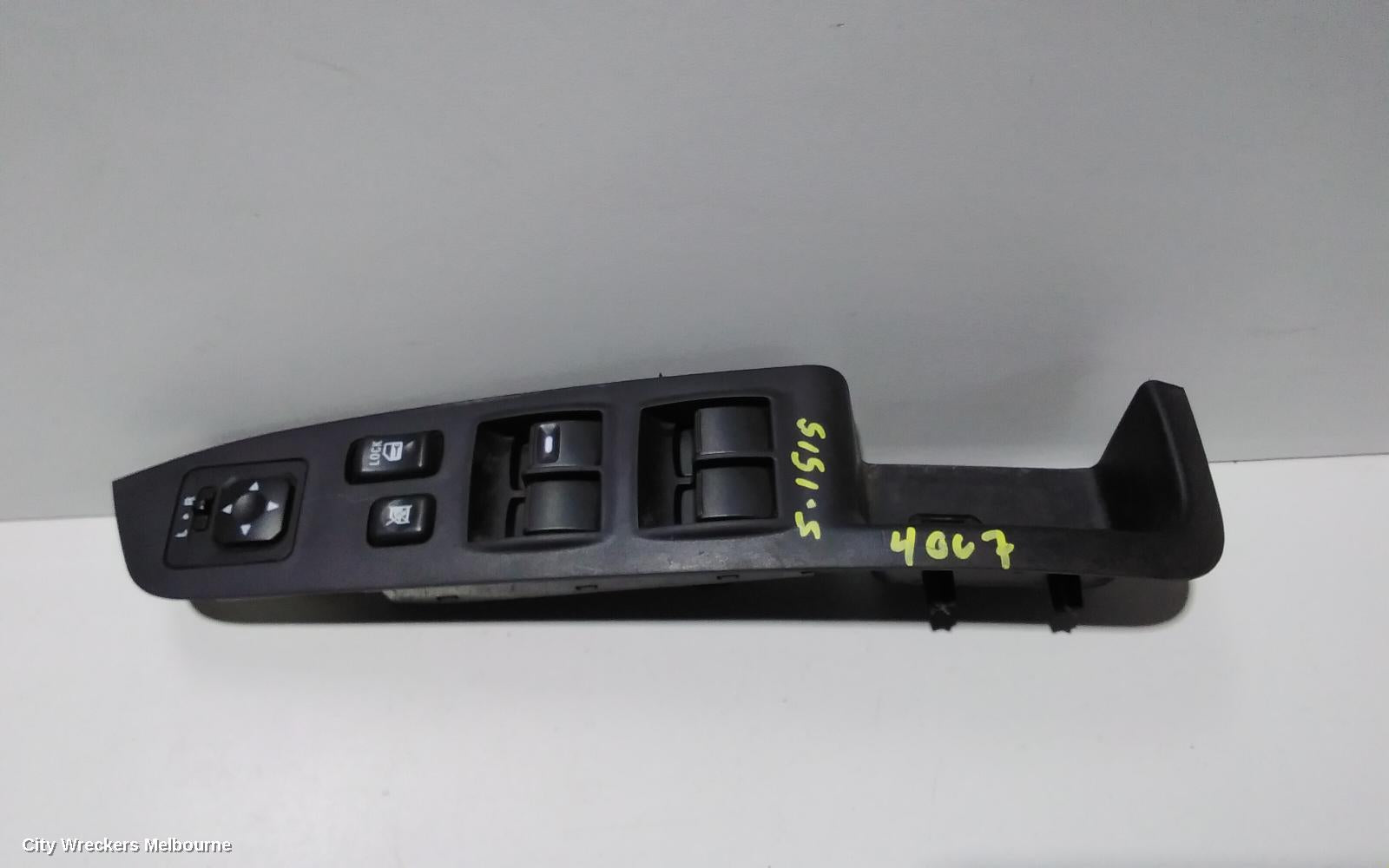 PEUGEOT 4007 PWR DR WIND SWITCH, RH FRONT (MASTER SWITCH), GS, 11/2009 - 08/2013 - Image 2