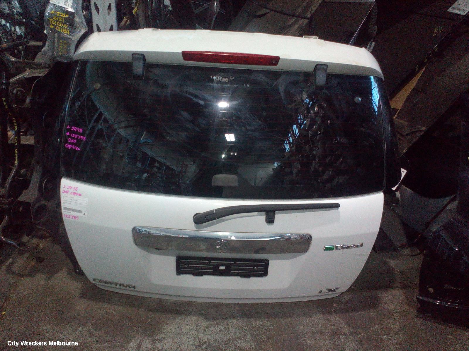 HOLDEN CAPTIVA BOOTLID/TAILGATE, TAILGATE, CG, CAPTIVA 7 (VIN KL3C), 01/2011 - 12/2013 - Image 2