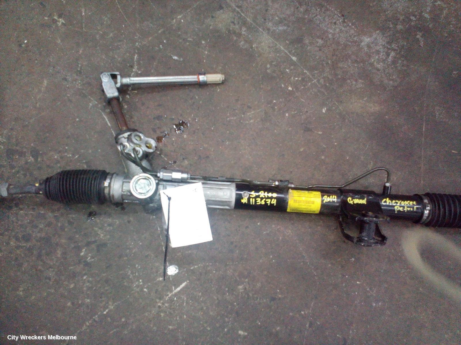JEEP GRANDCHEROKEE STEERING BOX/RACK, STEERING RACK, WK, HYDRAULIC TYPE ONLY, NON SRT, 04/2013 - 09/2016 - Image 3