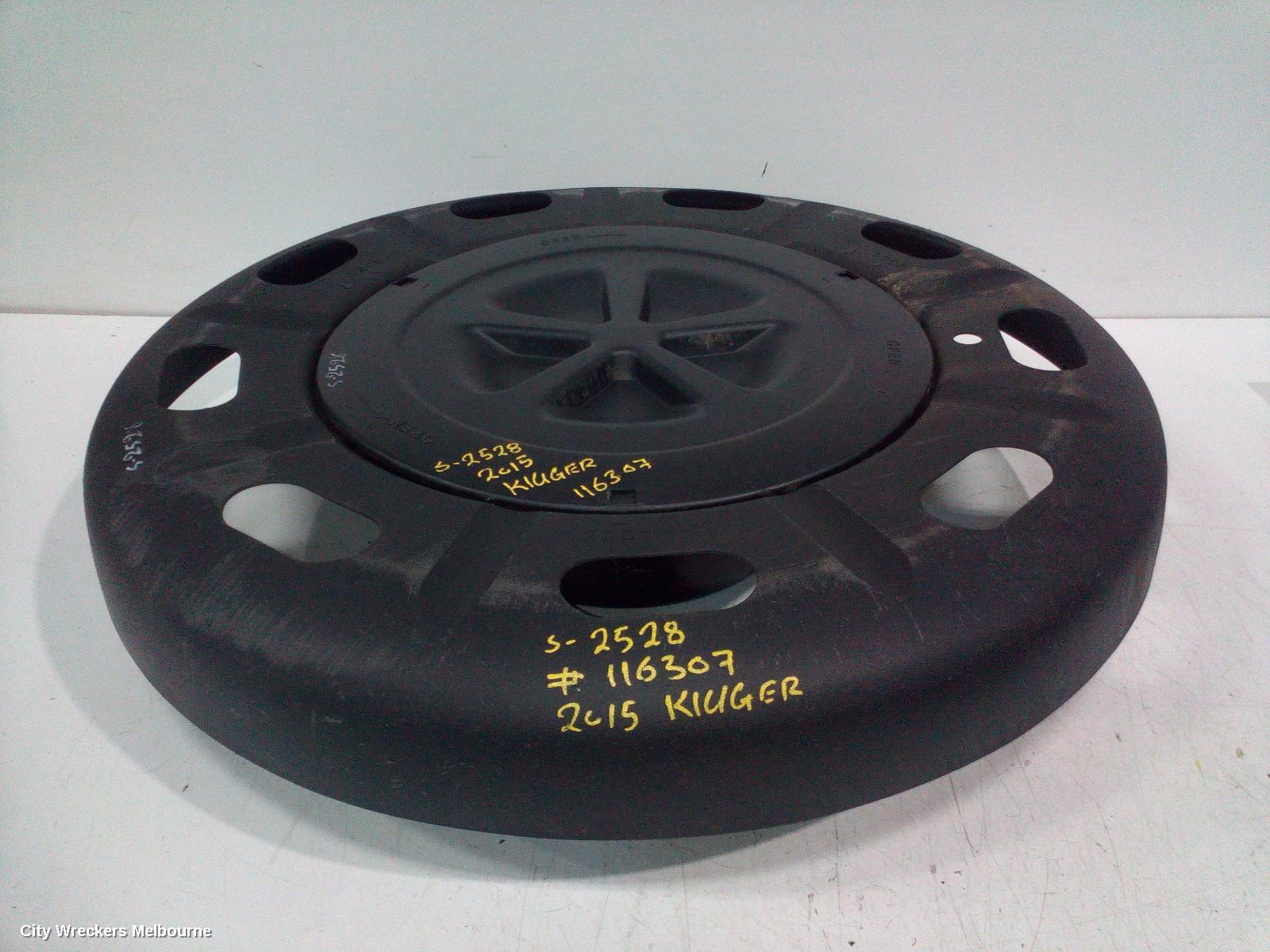 TOYOTA KLUGER SPARE WHEEL CARRIER, XU50 SERIES, 12/2013 - 10/2016 - Image 1
