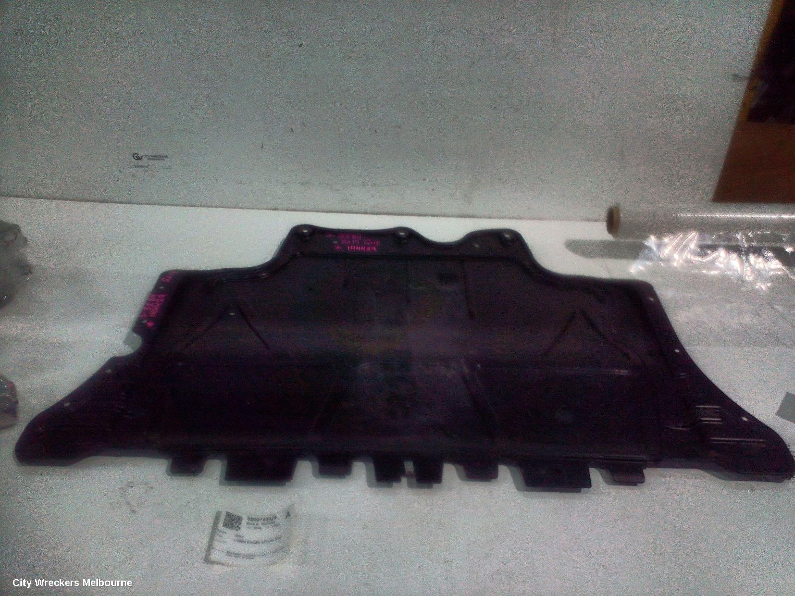 VOLKSWAGEN GOLF LOWER ENGINE SPLASH TRAY, MAIN ENGINE UNDERTRAY, PETROL, 1.4, TURBO, CZDA CODE, GEN 7, 06/2015 - 08/2020 - Image 1