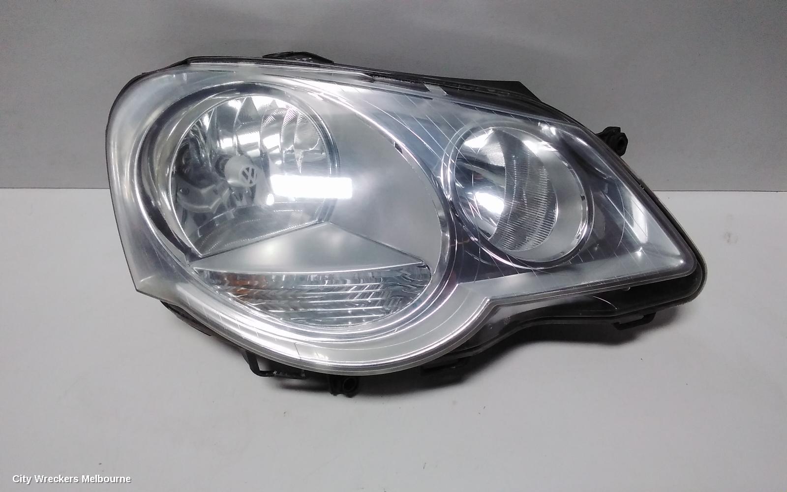 VOLKSWAGEN POLO RIGHT HEADLAMP, 9N, SILVER MASK TYPE, 11/2005 - 04/2010 - Image 2