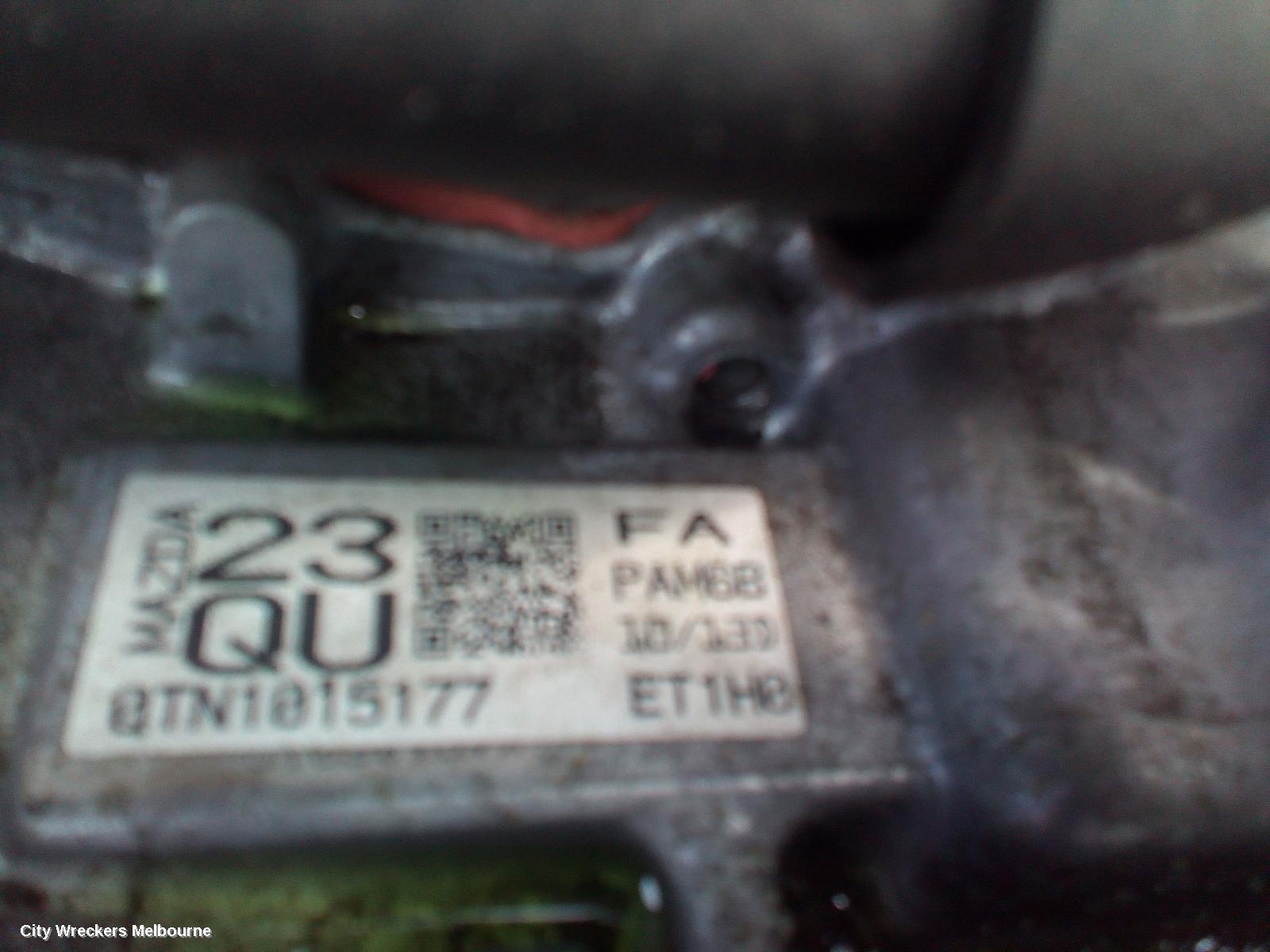 MAZDA 3 TRANS/GEARBOX, AUTO, PETROL, 2.0, SKYACTIV G/E-SKYACTIV G/E-SKYACTIV X, BP, 03/2019 ONWARDS - Image 2