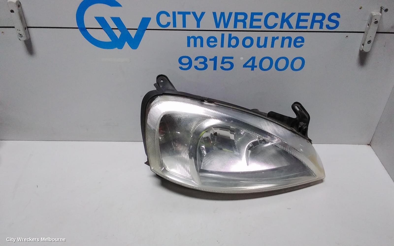 HOLDEN BARINA RIGHT HEADLAMP, XC, JAP TYPE, 03/2001 - 01/2004 - Image 1