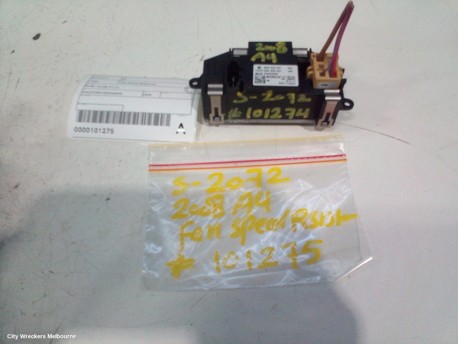AUDI A4 FAN SPEED RESISTOR, B8 8K, 02/2008 - 01/2016 - Image 2
