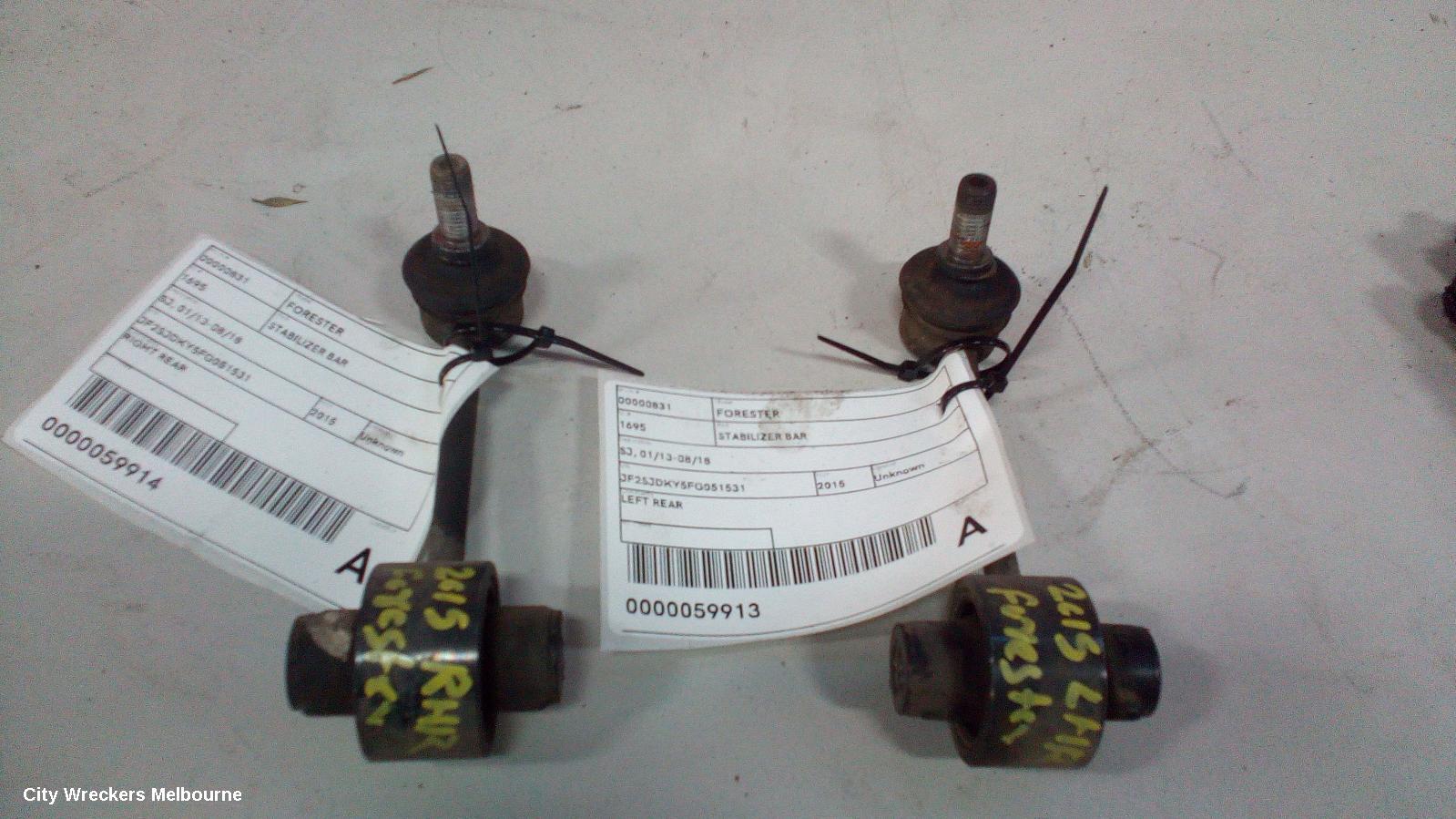 SUBARU FORESTER STABILISER BAR, SJ, 01/2013 - 08/2018 - Image 2