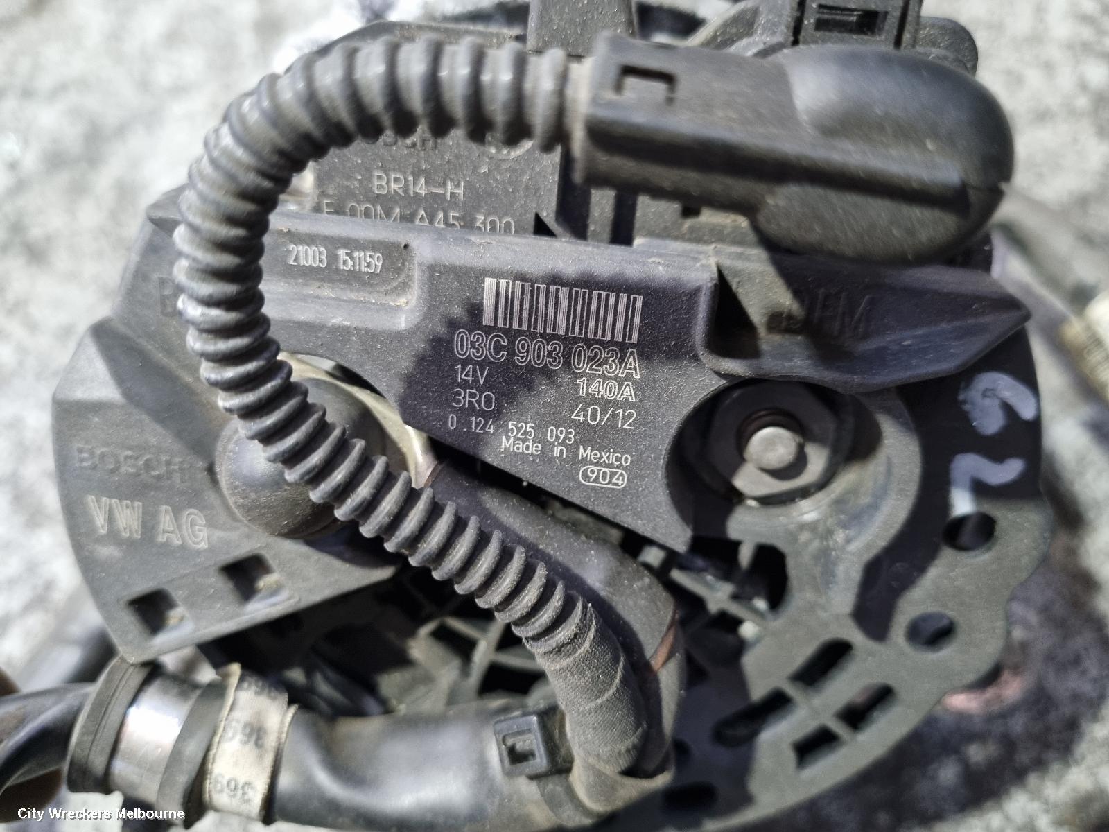 VOLKSWAGEN GOLF ALTERNATOR, PETROL, 1.4, VALEO 140AMP, GEN 6, 12/2008 - 01/2016 - Image 3