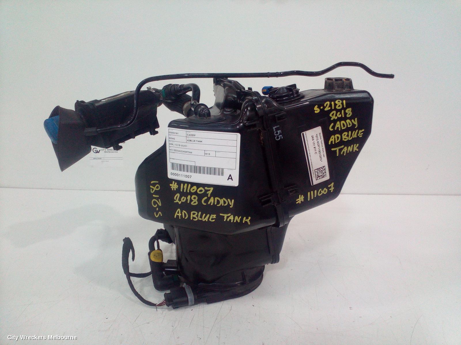 VOLKSWAGEN CADDY ADBLUE TANK, 2KN, 12/2015 - 02/2021 - Image 1