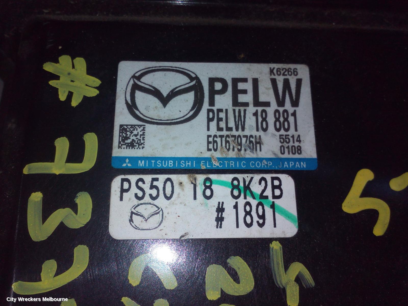 MAZDA CX5 ECU, ENGINE ECU, 2.0, PETROL, ECU ONLY, KE, 02/2012 - 12/2016 - Image 1