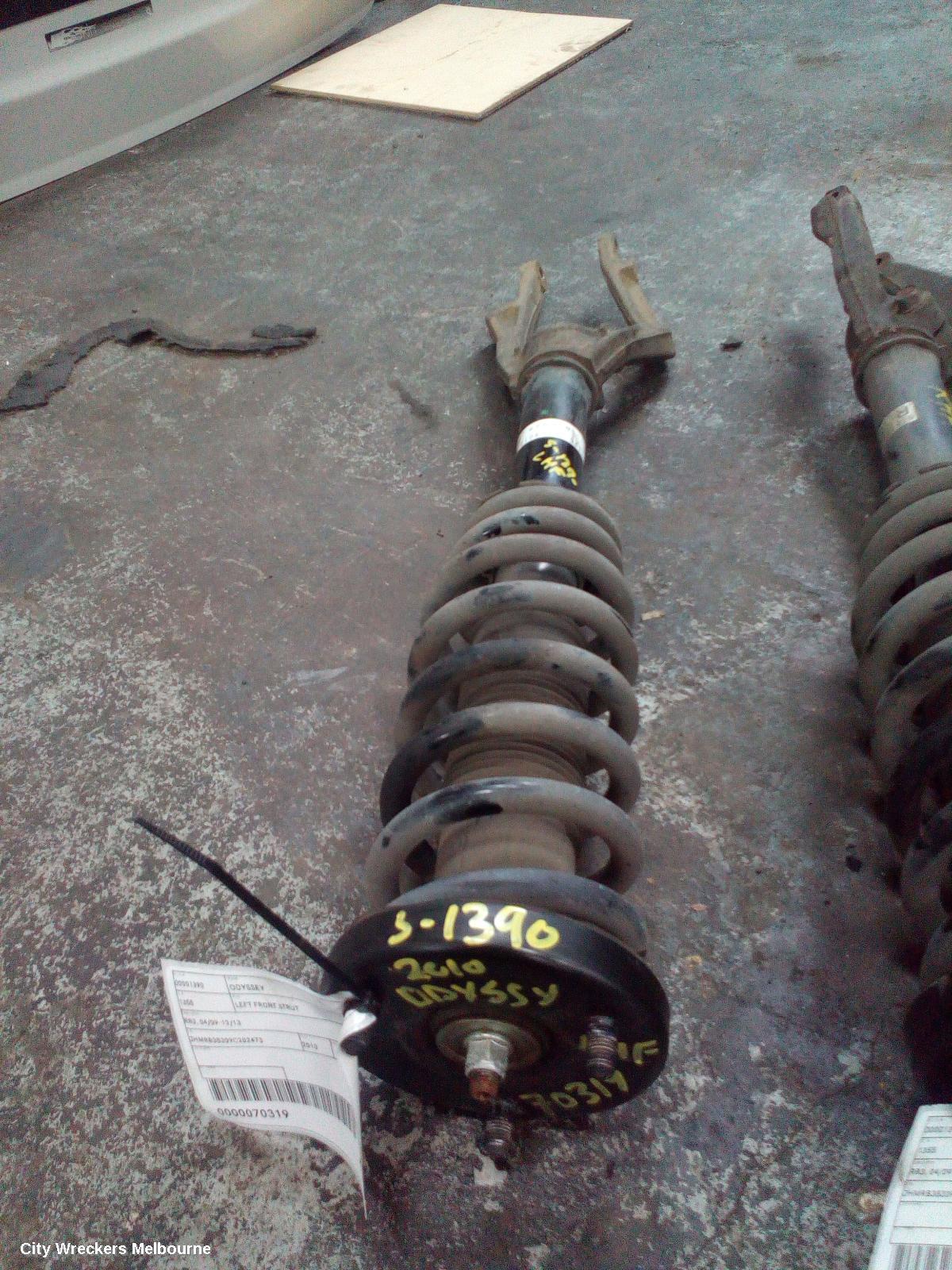 HONDA ODYSSEY LEFT FRONT STRUT, RB3, 04/2009 - 12/2013 - Image 1