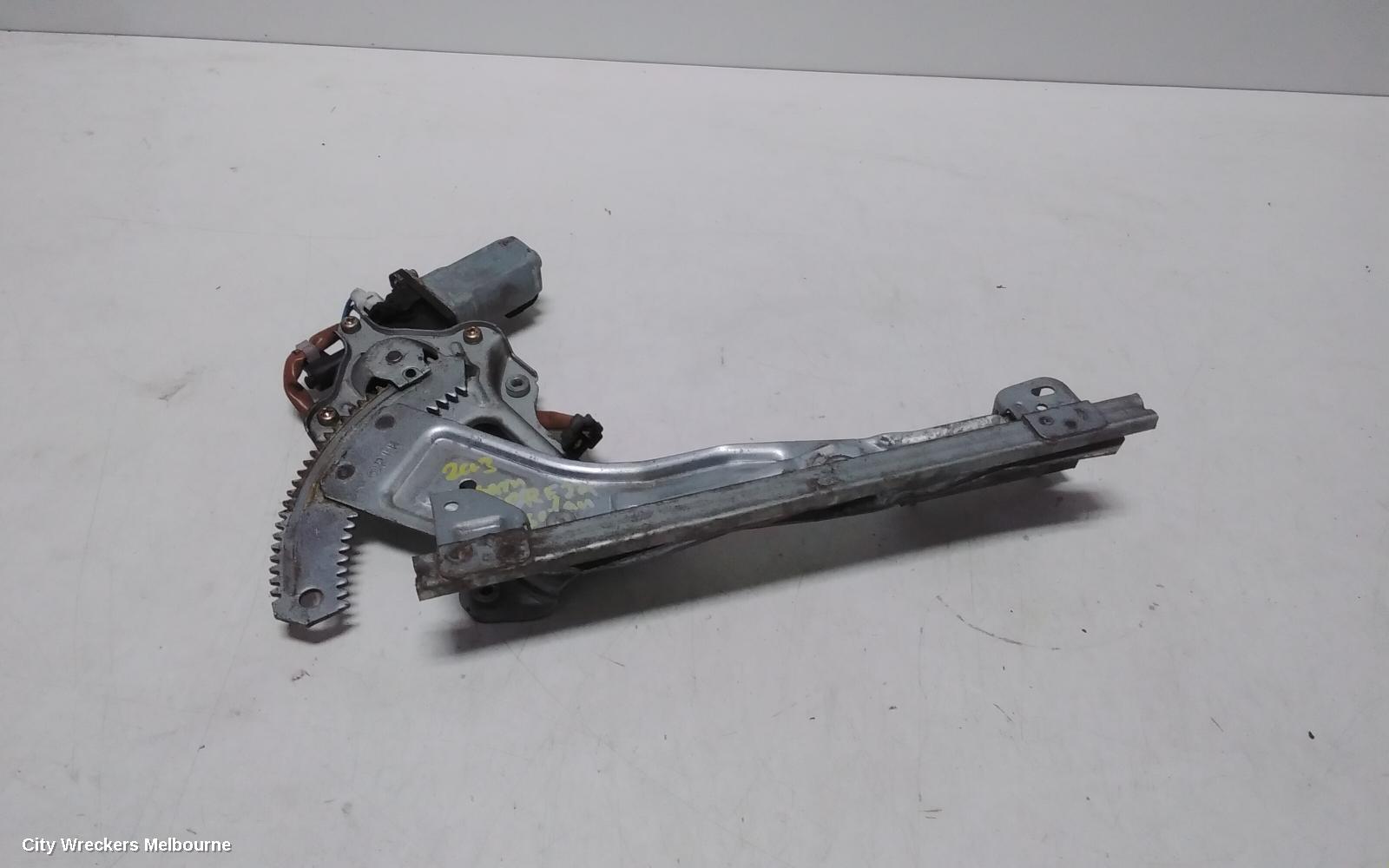 SUBARU IMPREZA LEFT REAR WND REG/MOTOR, SEDAN/HATCH, 10/2000 - 04/2007 - Image 2
