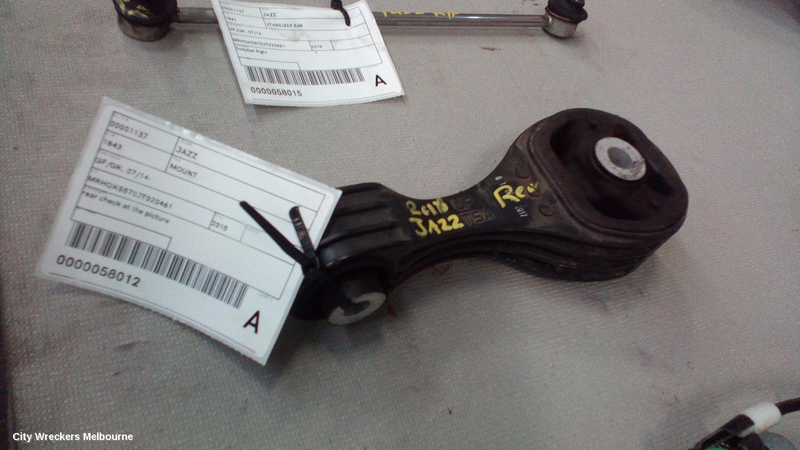 HONDA JAZZ MOUNT, GF/GK, 07/2014 - 12/2020 - Image 1