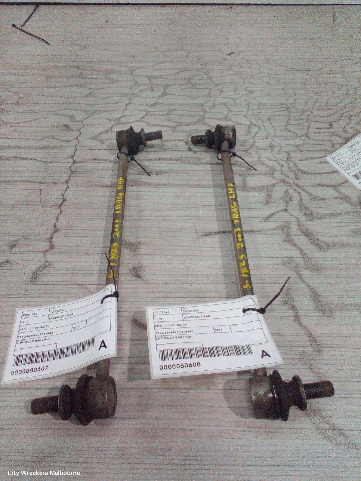 TOYOTA TARAGO STABILISER BAR, XR50, 03/2006 - 06/2020 - Image 2