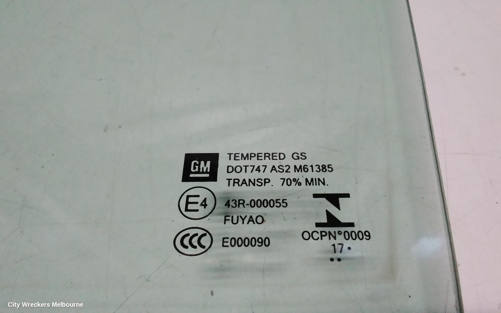 JEEP COMPASS LEFT REAR DOOR WINDOW, MK, 07/2011 - 12/2016 - Image 3