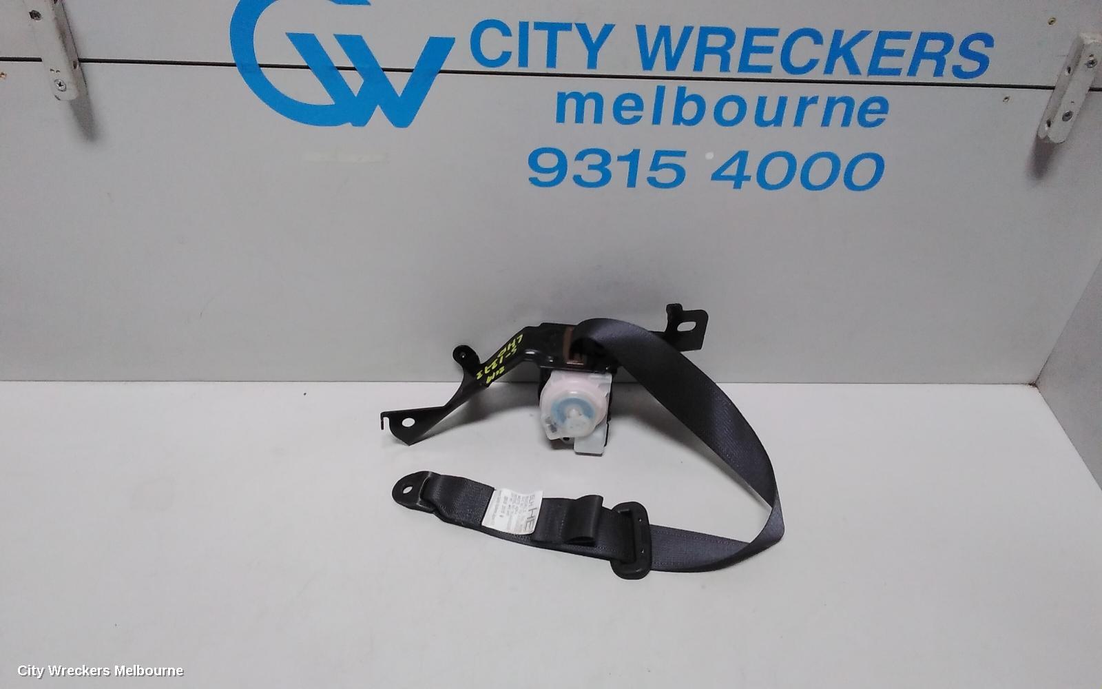 SUBARU IMPREZA SEATBELT/STALK, LH REAR, SEAT BELT ONLY, HATCH, G5, 11/2016 ONWARDS - Image 1