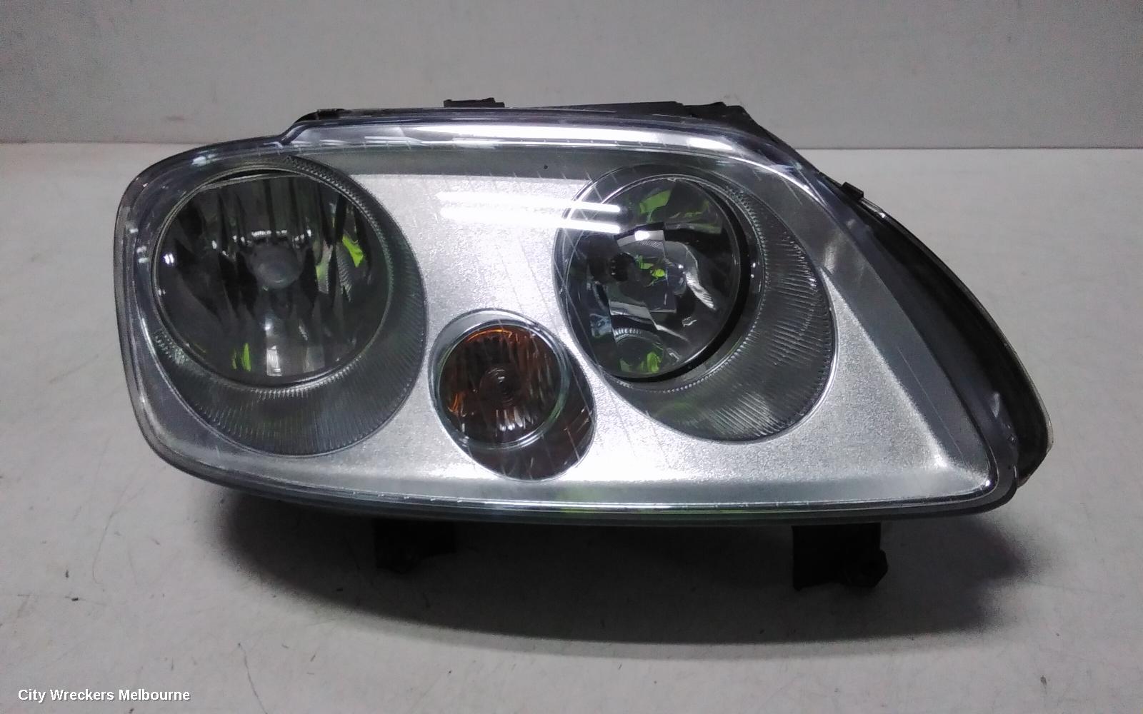 VOLKSWAGEN CADDY RIGHT HEADLAMP, 2K, CHROME INSERT TYPE, 12/2004 - 08/2010 - Image 2