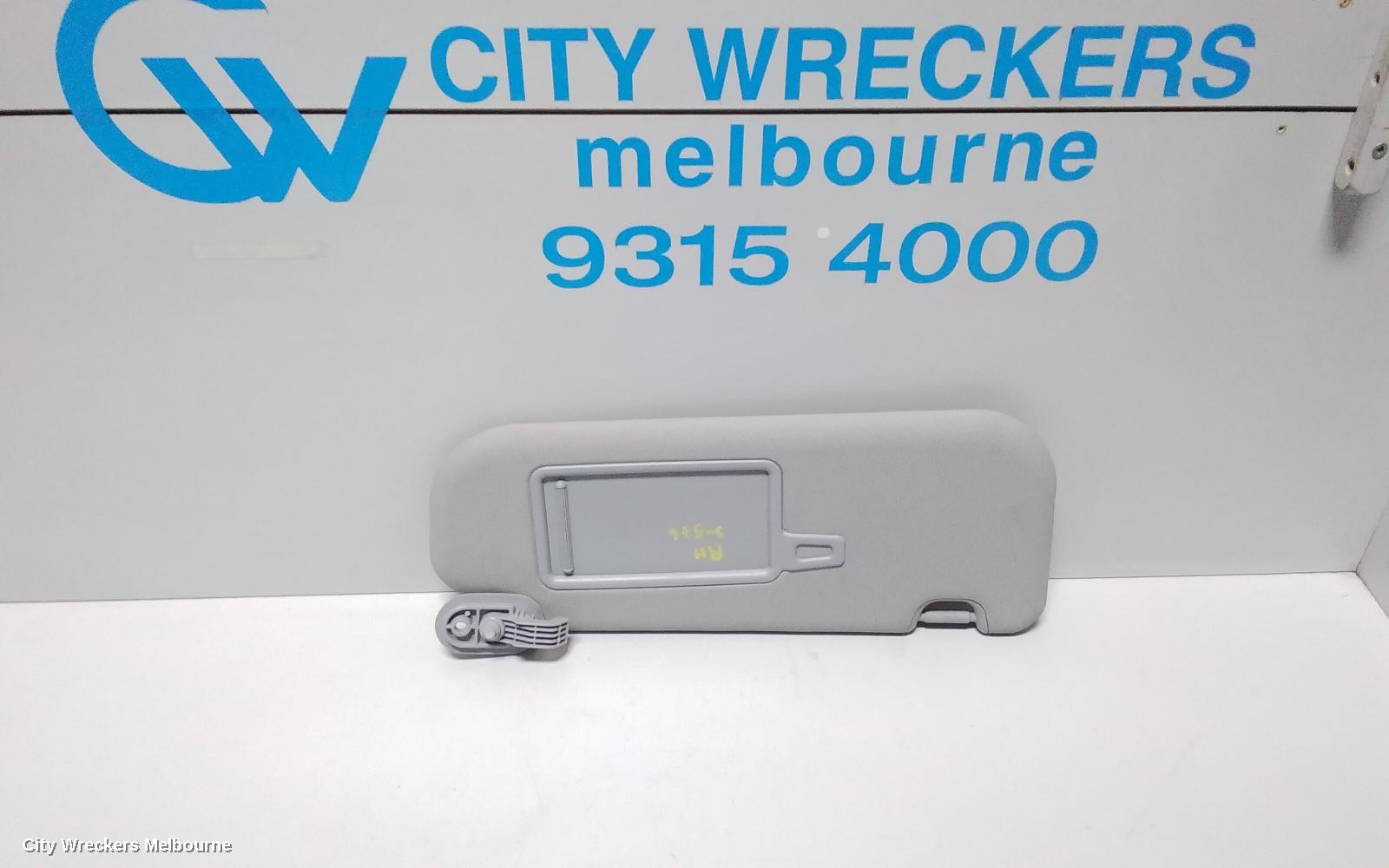 HYUNDAI I30 SUNVISOR, GD, PAIR, W/ MIRROR, NON COURTESY LIGHT TYPE, 03/2012 - 02/2017 - Image 2