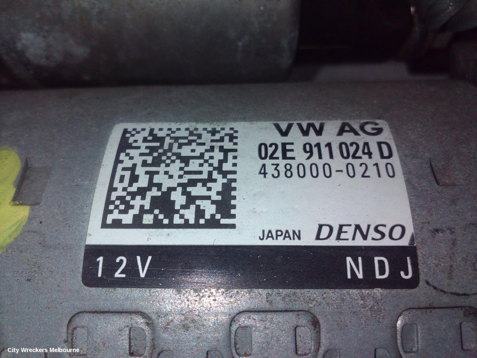 AUDI Q3 STARTER, PETROL, 2.0, DENSO, 8U, 03/2012 - 10/2014 - Image 3
