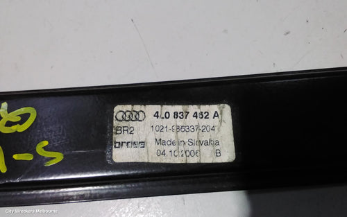 AUDI Q7 RIGHT FRONT WINDOW REG/MOTOR, 4L, 09/2006 - 08/2015 - Image 2