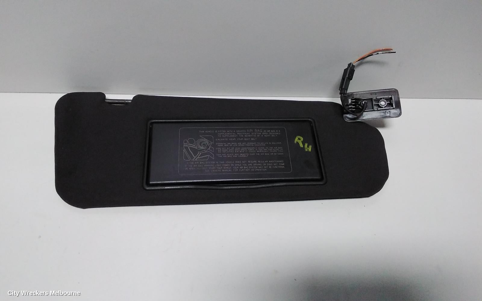 HOLDEN COMMODORE SUNVISOR, VE, RH SIDE, LIGHT GREY, 08/2006 - 04/2013 - Image 2