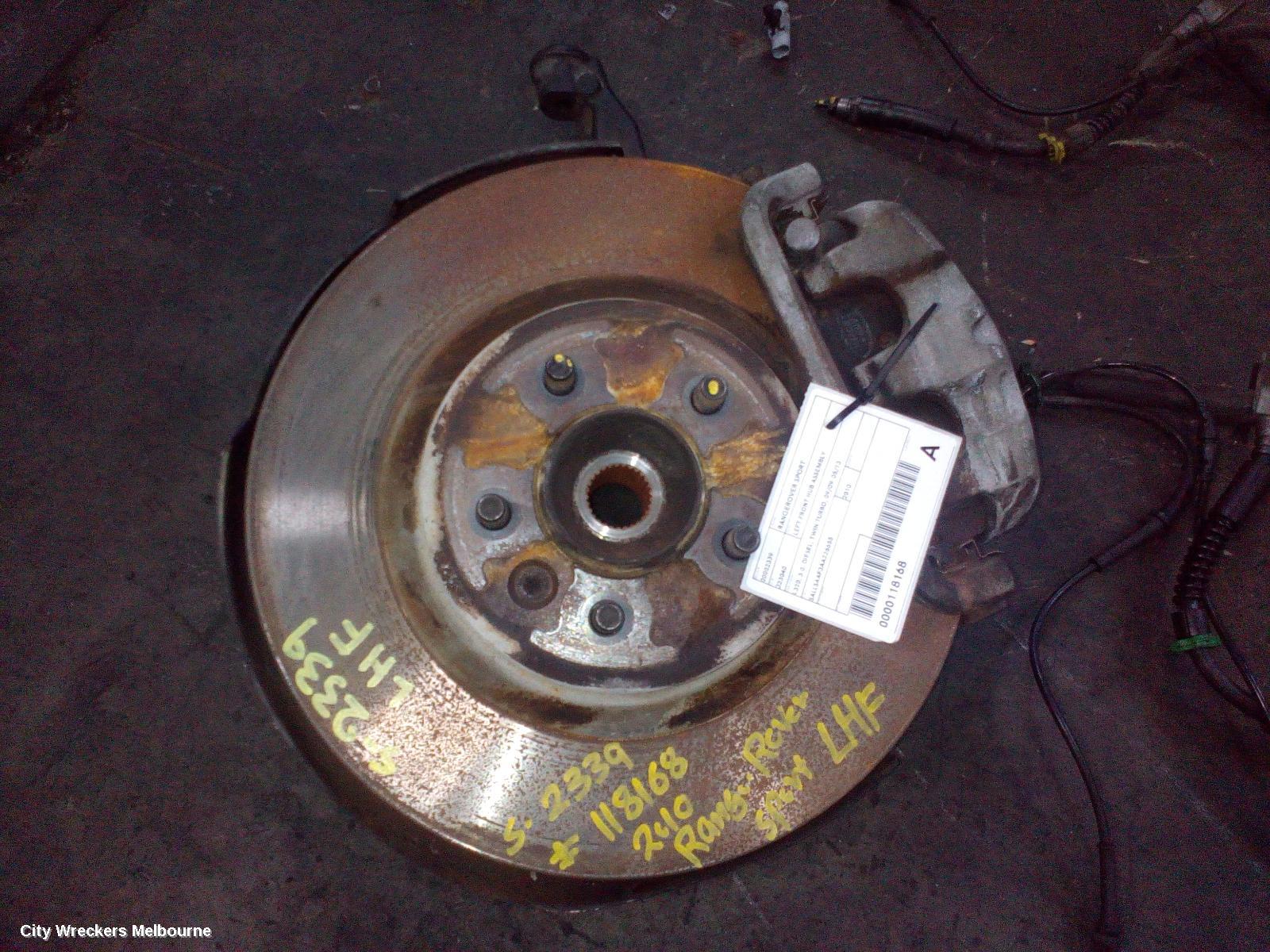 LAND ROVER RANGEROVER SPORT LEFT FRONT HUB ASSEMBLY, L320, 3.0, DIESEL, TWIN TURBO, 09/2009 - 05/2013 - Image 2