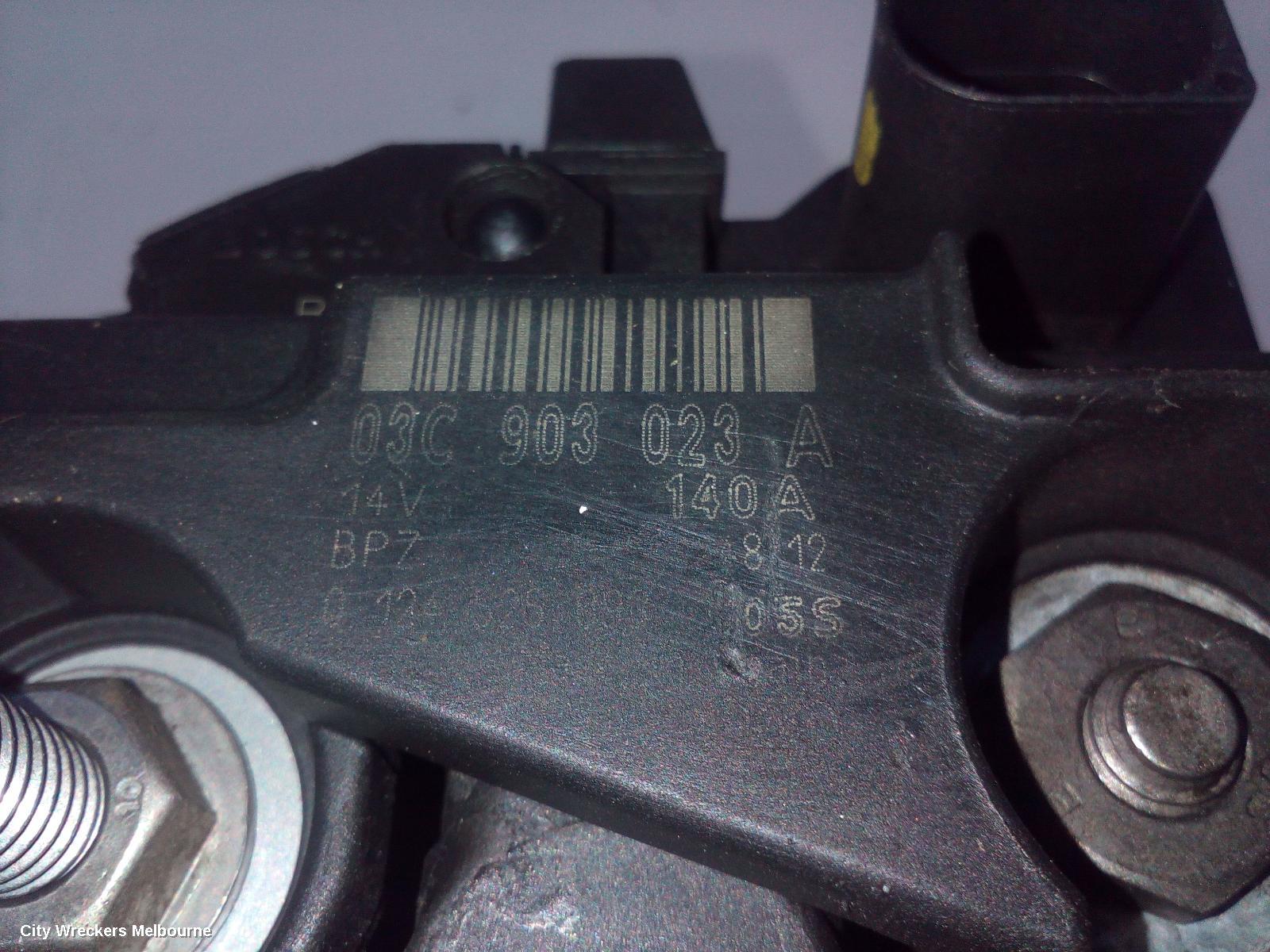 VOLKSWAGEN POLO ALTERNATOR, PETROL, 1.4, CAVE/CTHE CODE, BOSCH, 140AMP, 6R, 05/2010 - 05/2014 - Image 3