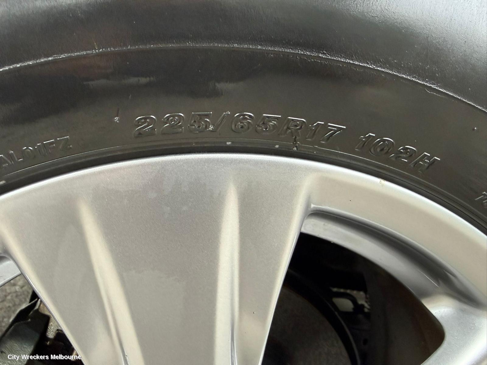 TOYOTA RAV4 WHEEL MAG, FACTORY, 17X7IN, 5 SINGLE SPOKE, GREY, XA50, 12/2021 ONWARDS - Image 2