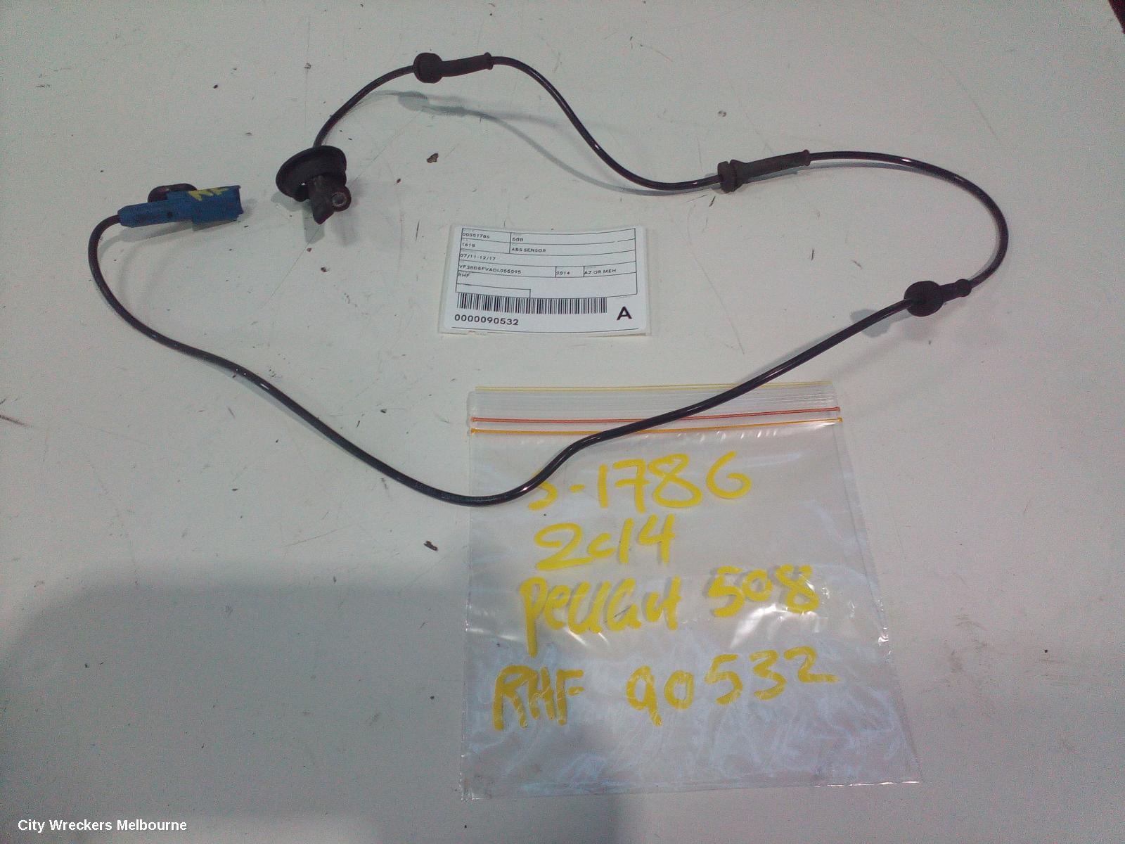 PEUGEOT 508 ABS SENSOR, 07/2011 - 12/2017 - Image 3