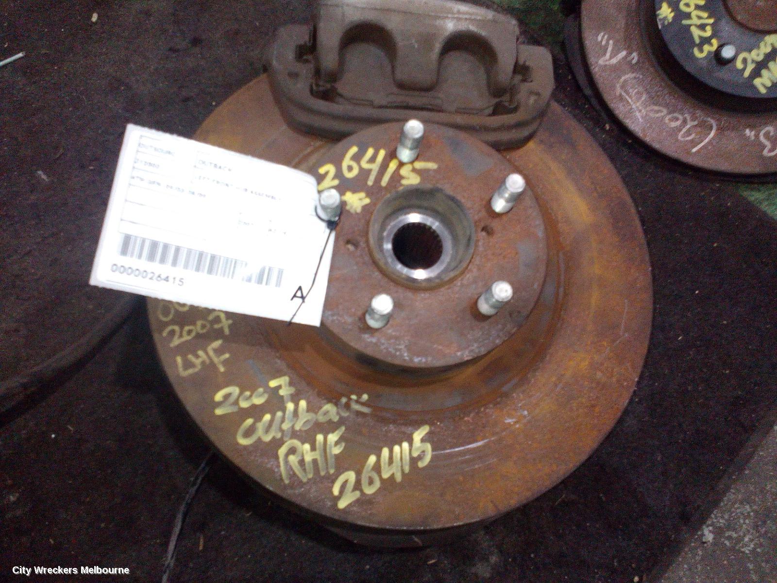 SUBARU OUTBACK LEFT FRONT HUB ASSEMBLY, 4TH GEN, 09/2003 - 08/2009 - Image 1
