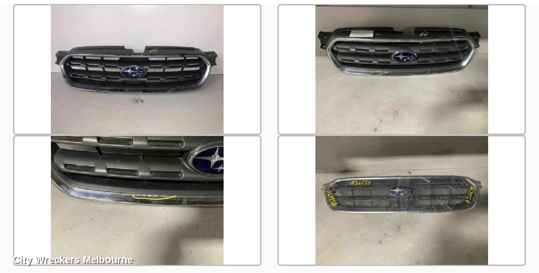 SUBARU OUTBACK GRILLE, EARLY (SER 1), 4TH GEN, 09/2003 - 08/2006 - Image 1