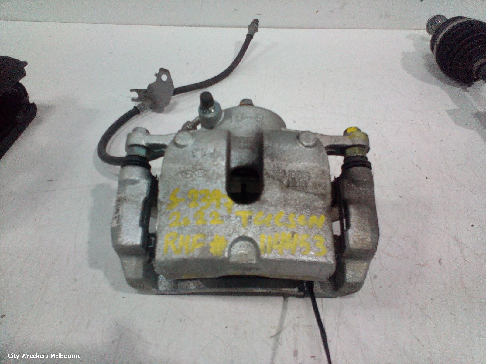 HYUNDAI TUCSON CALIPER, RH FRONT, NX4, 02/2021 ONWARDS - Image 2