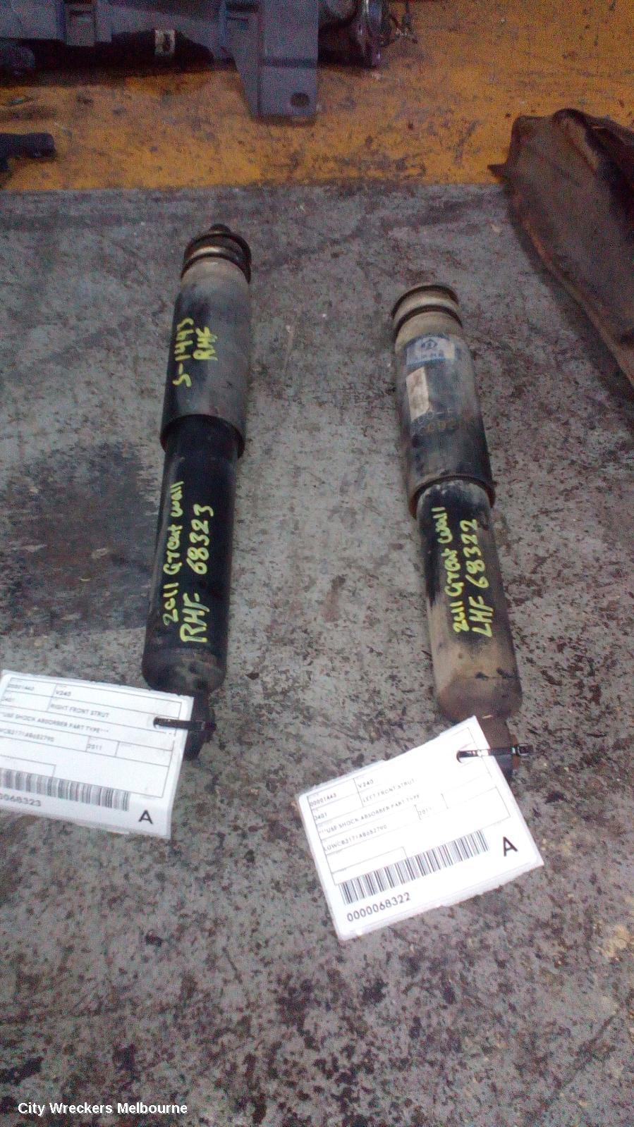 GREAT WALL V200/V240 RIGHT FRONT STRUT, ***USE SHOCK ABSORBER PART TYPE*** - Image 2