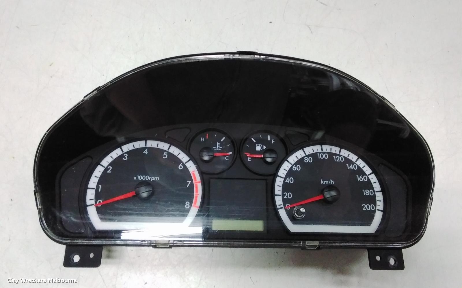 HOLDEN BARINA INSTRUMENT CLUSTER, INSTRUMENT CLUSTER, AUTO, TK, SINGLE SCREEN, SEDAN/5DR HATCH,12/2005 - 12/2012 - Image 3